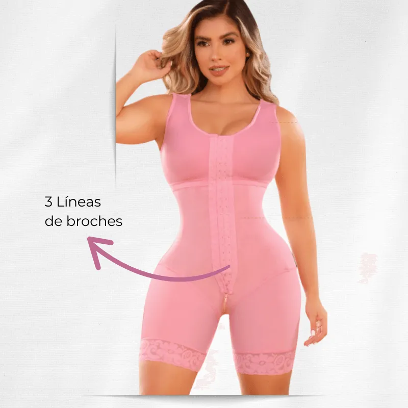 Reloj de arena con bra 1-2 Rosa