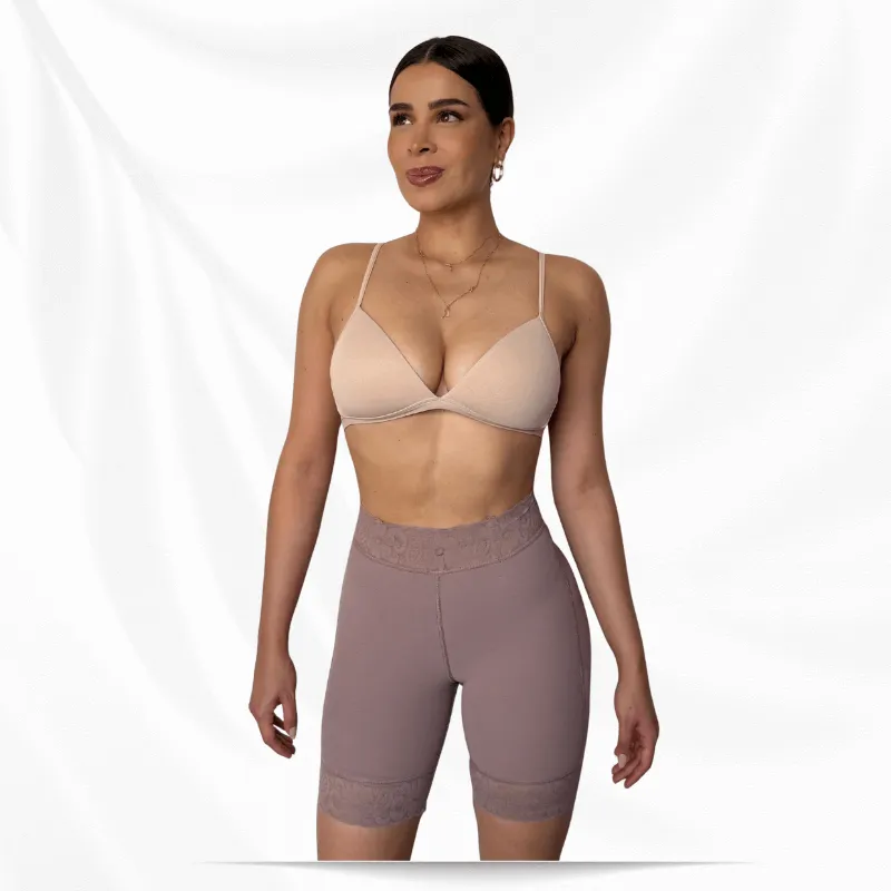 Short cola prehormada media pierna